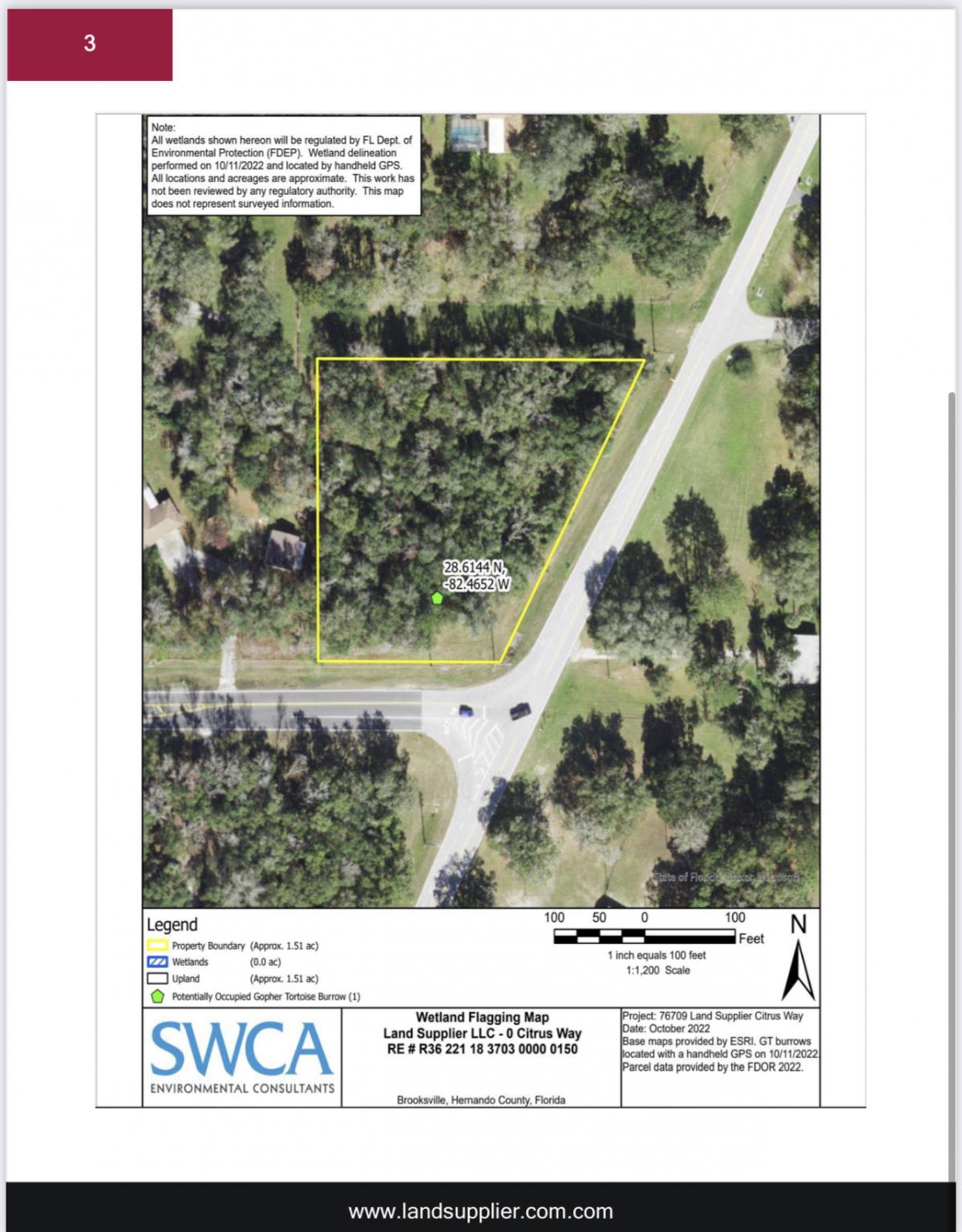 1.5 Acres for Sale in Brooksville, FL