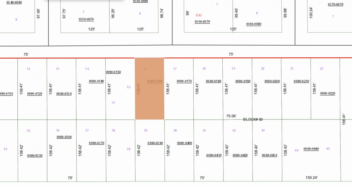 0.52 Acres for Sale in Georgetown, FL