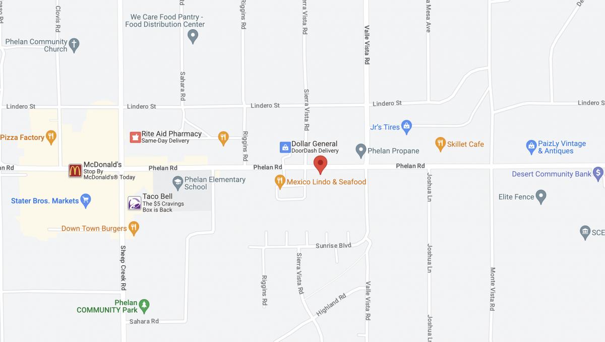 8.43 Acres for Sale in Phelan, CA