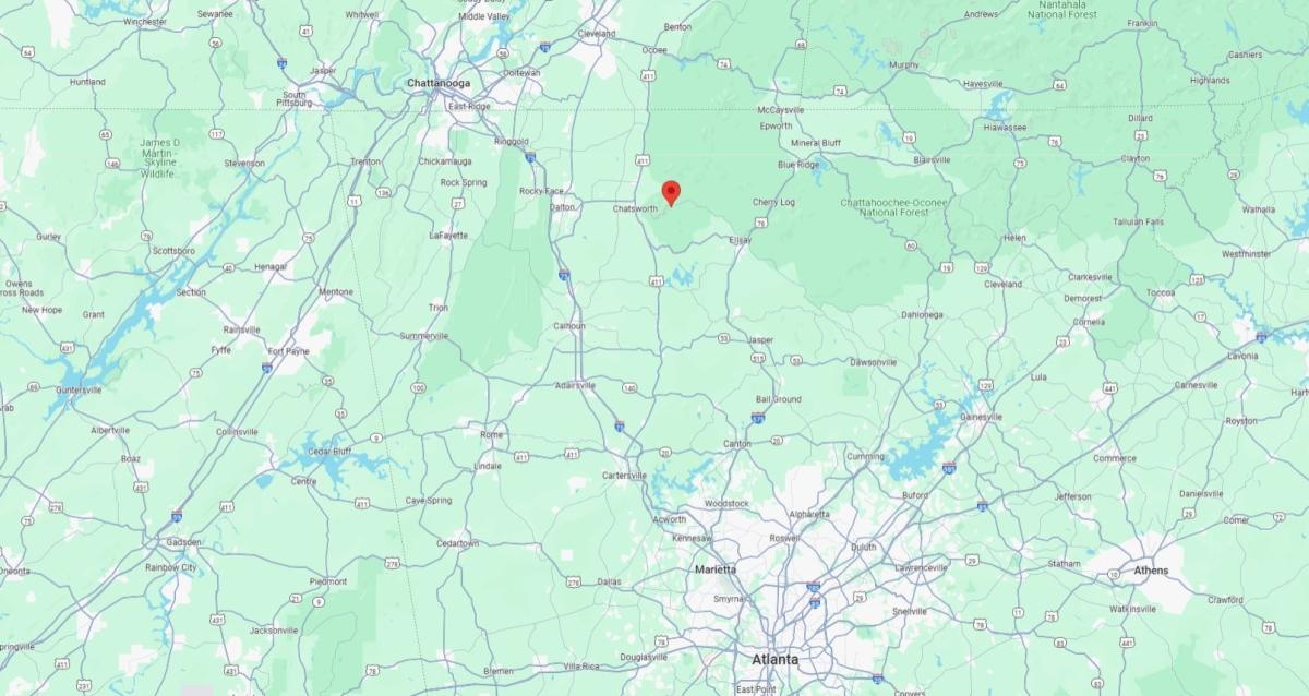 5.76 Acres for Sale in Chatsworth, GA