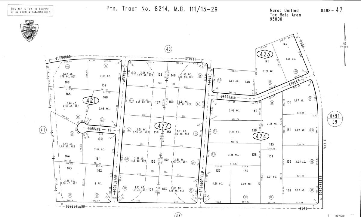 2.25 Acres for Sale in Boron, CA