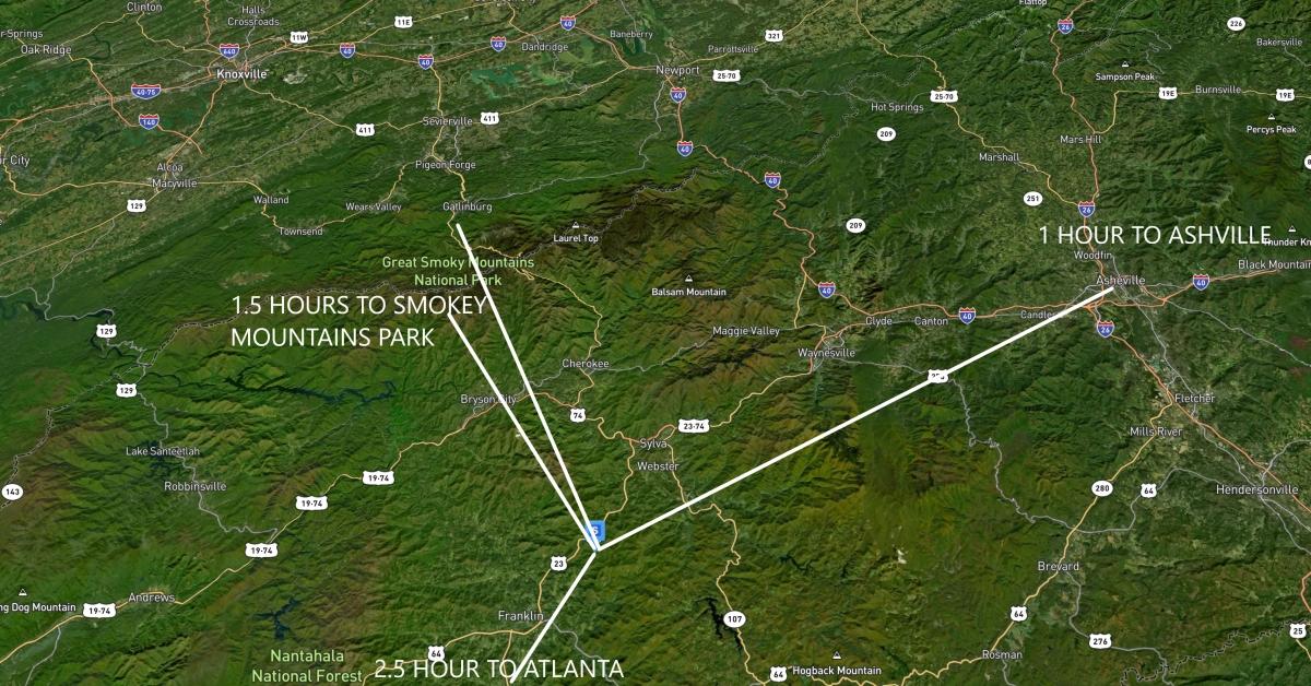 1.39 Acres for Sale in Franklin, NC