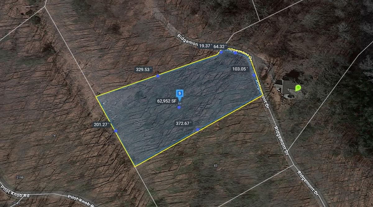 2 Acres in Blue Ridge Mountains - Sims Valley