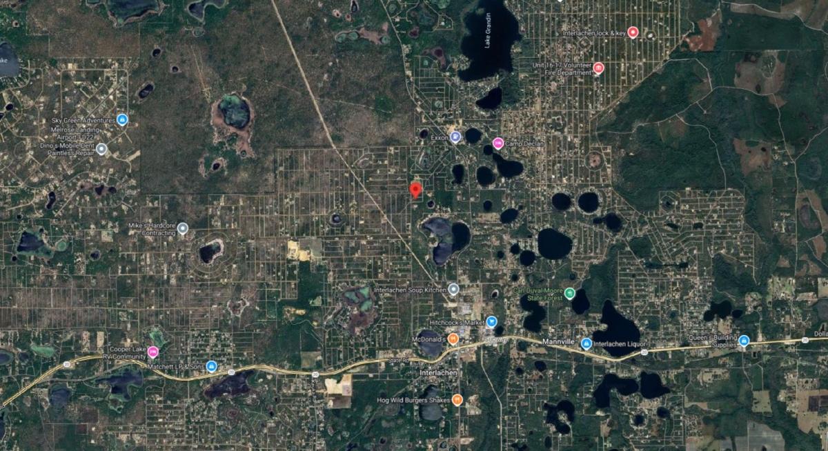 Cheap Land in Interlachen Florida - Mobile Homes and Tiny Homes Allowed