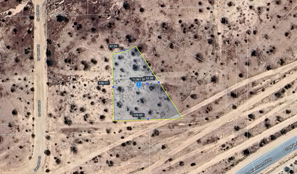 0.28 Acres for Sale in California City, CA