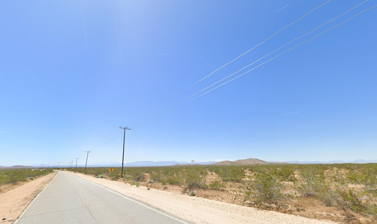 Nice Lot on Paved Road in California City