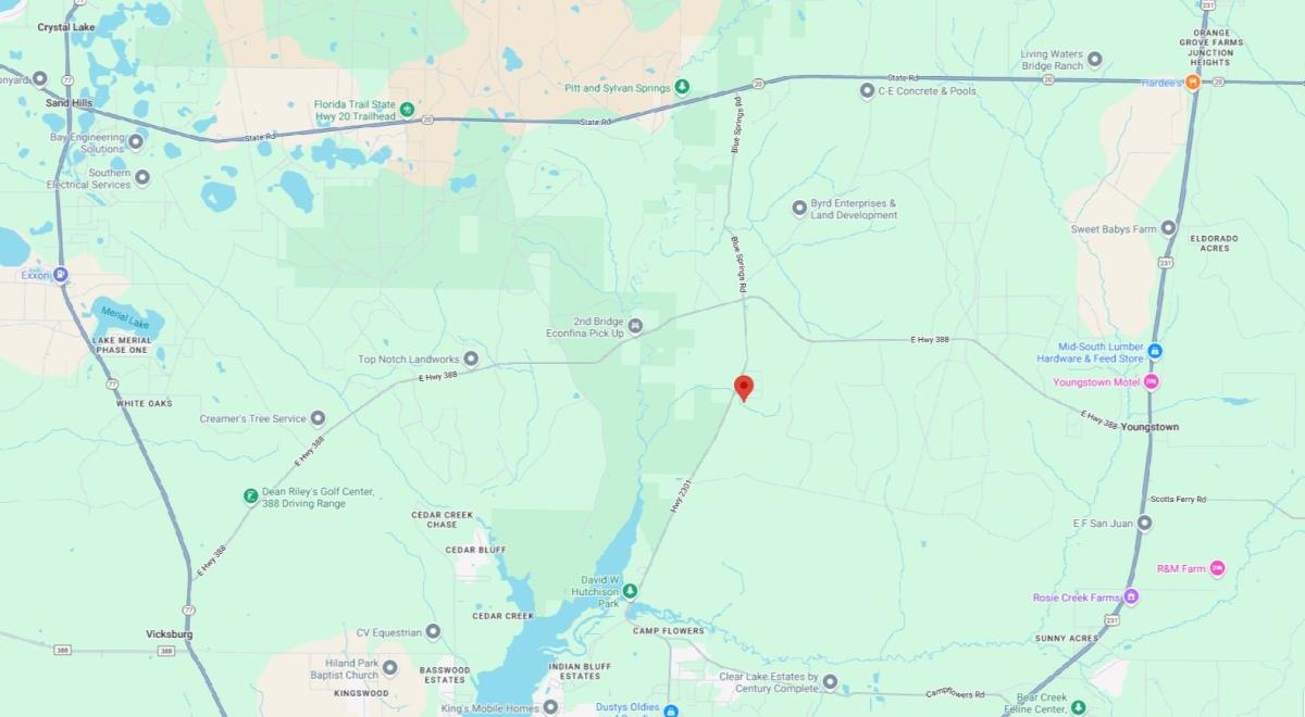 3.55 Acres for Sale in Youngstown, FL