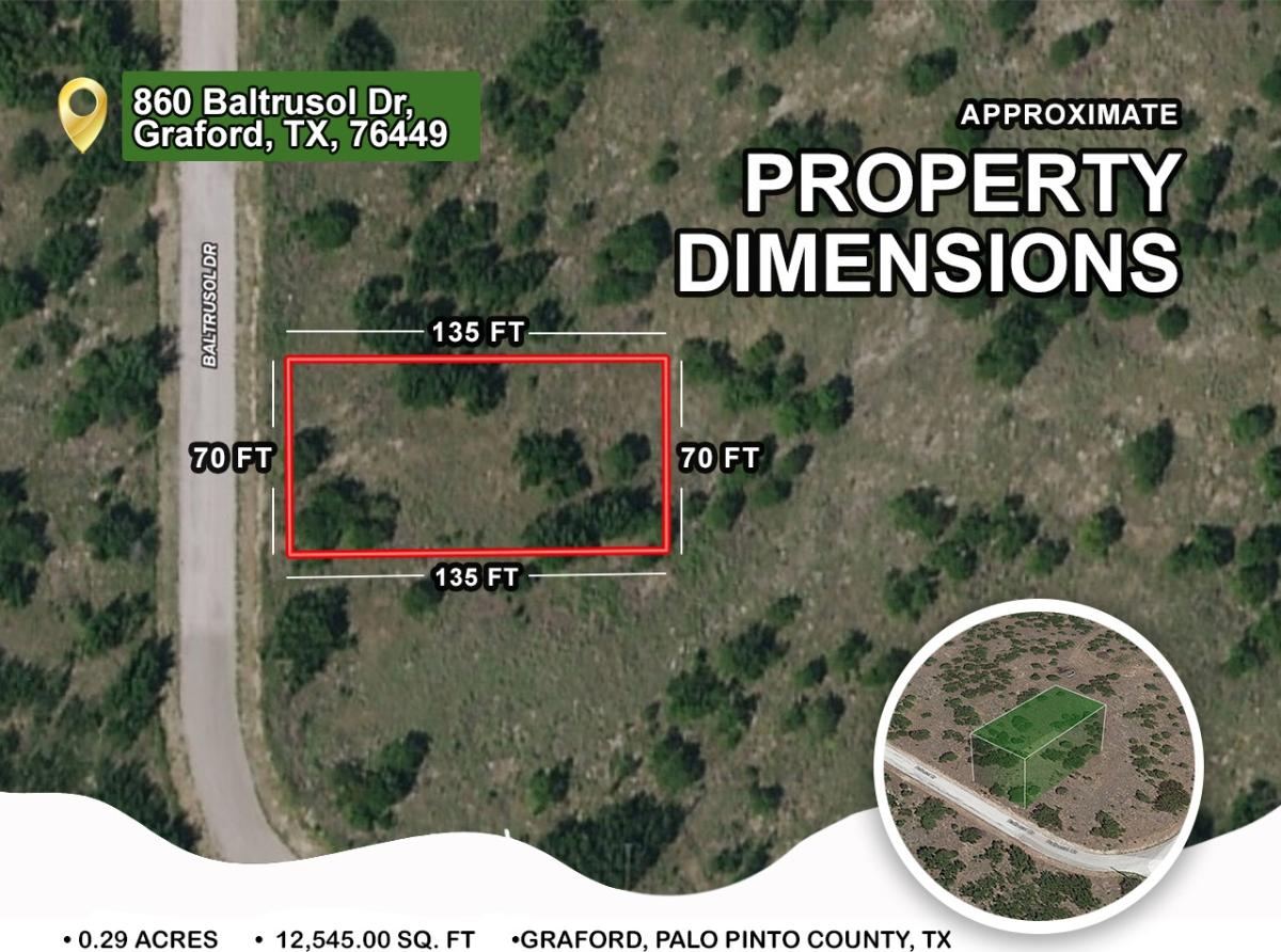0.29 Acres for Sale in Graford, Texas