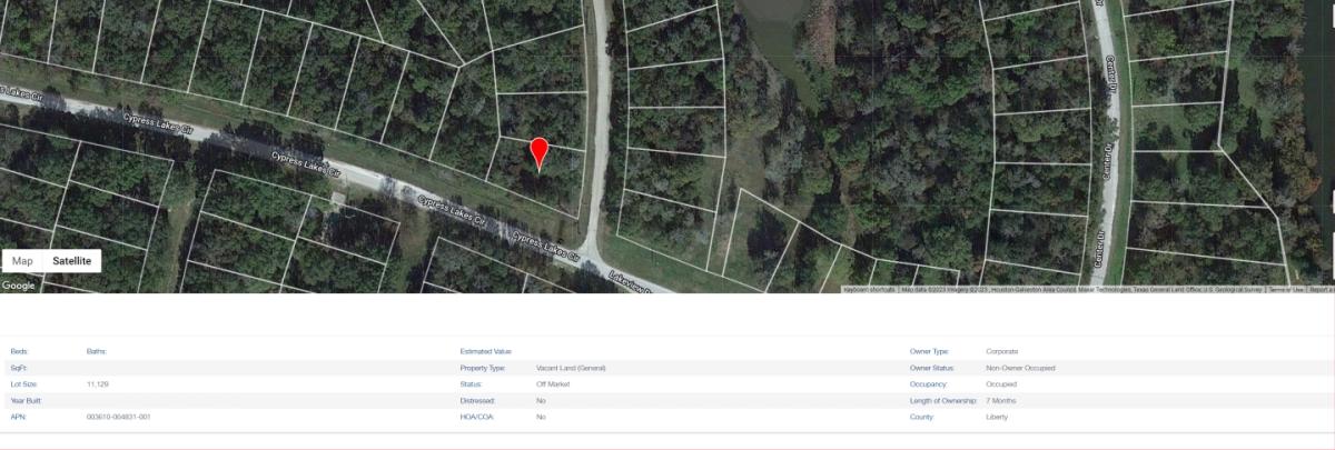 0.26 Acres for Sale in Cleveland, Texas