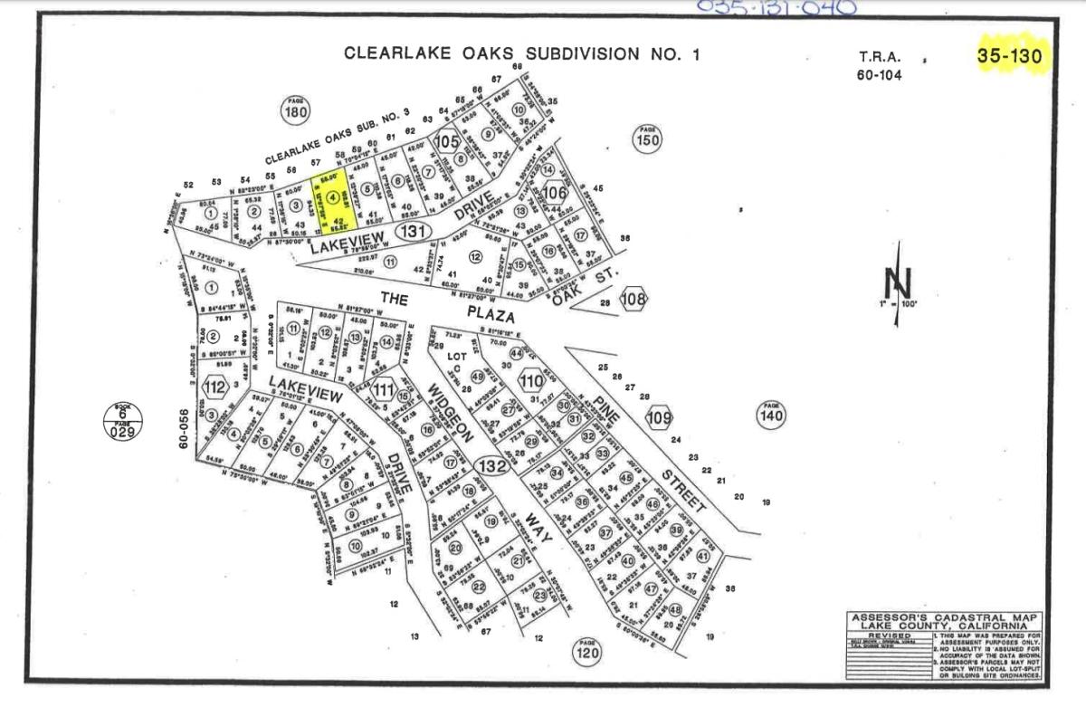 0.12 Acres for Sale in Clearlake Oaks, California