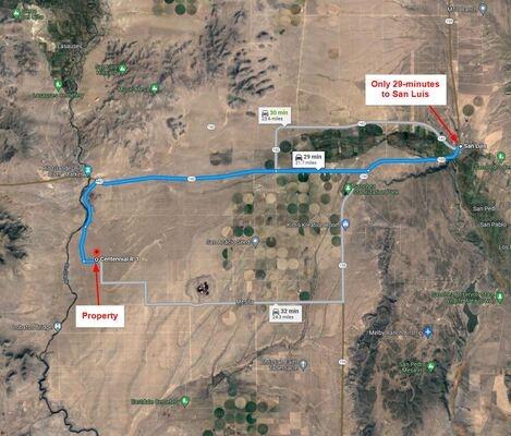 5.44 Acres for Sale in Sanford, Colorado