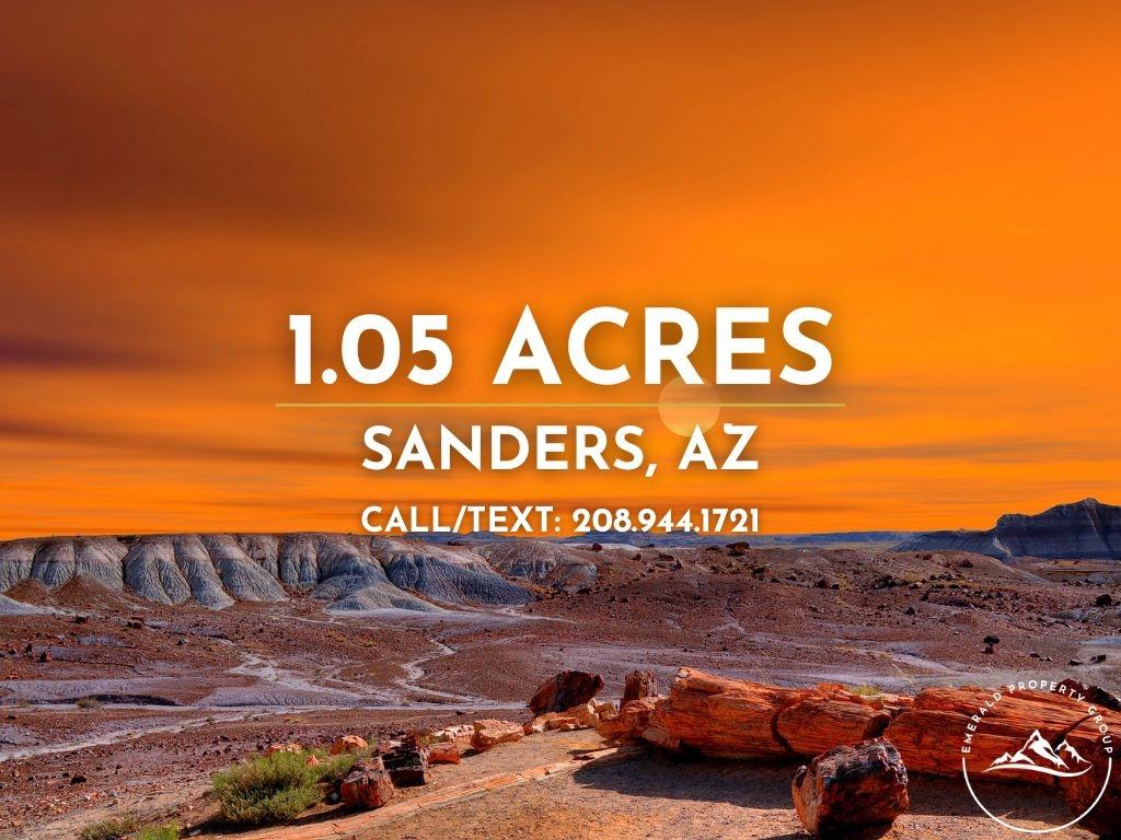 1.05 Acres for Sale in Sanders, Arizona