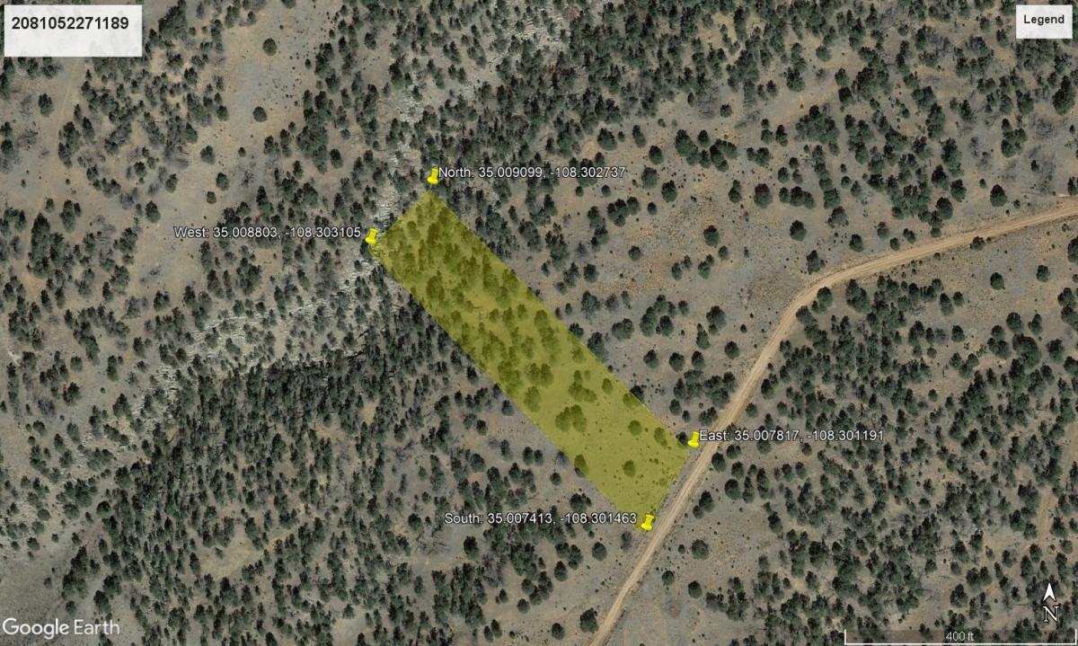 2.50 Acres for Sale in El Morro, New Mexico