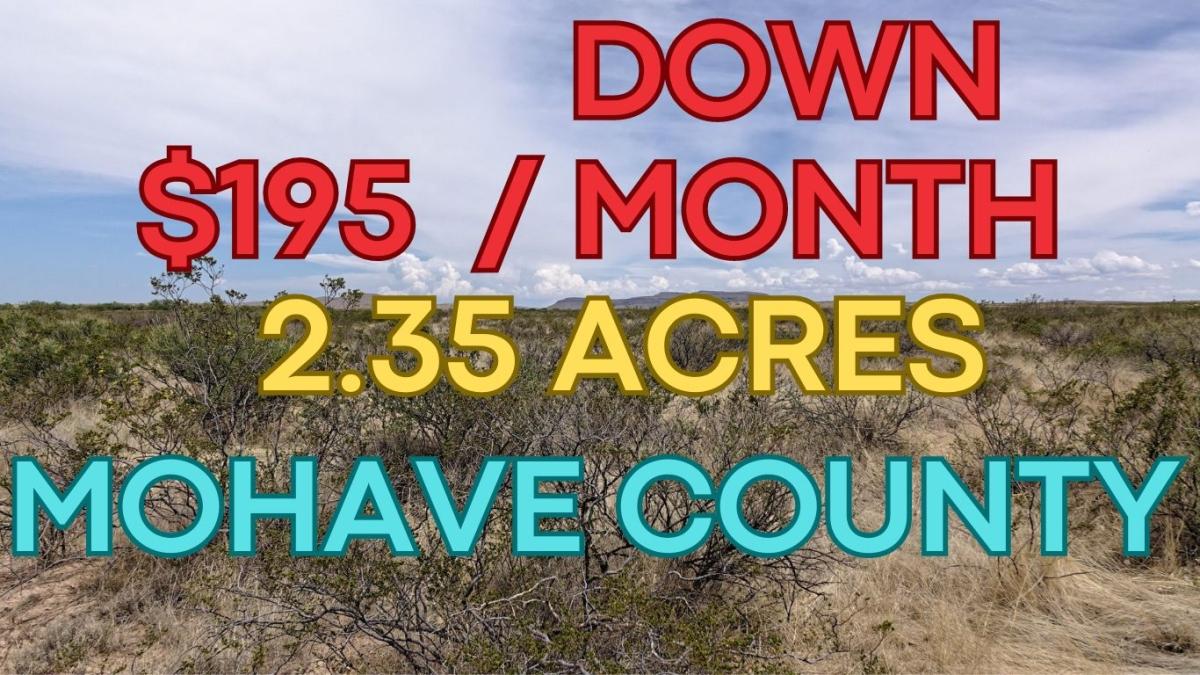 2.35 Acres for Sale in Yucca, Arizona