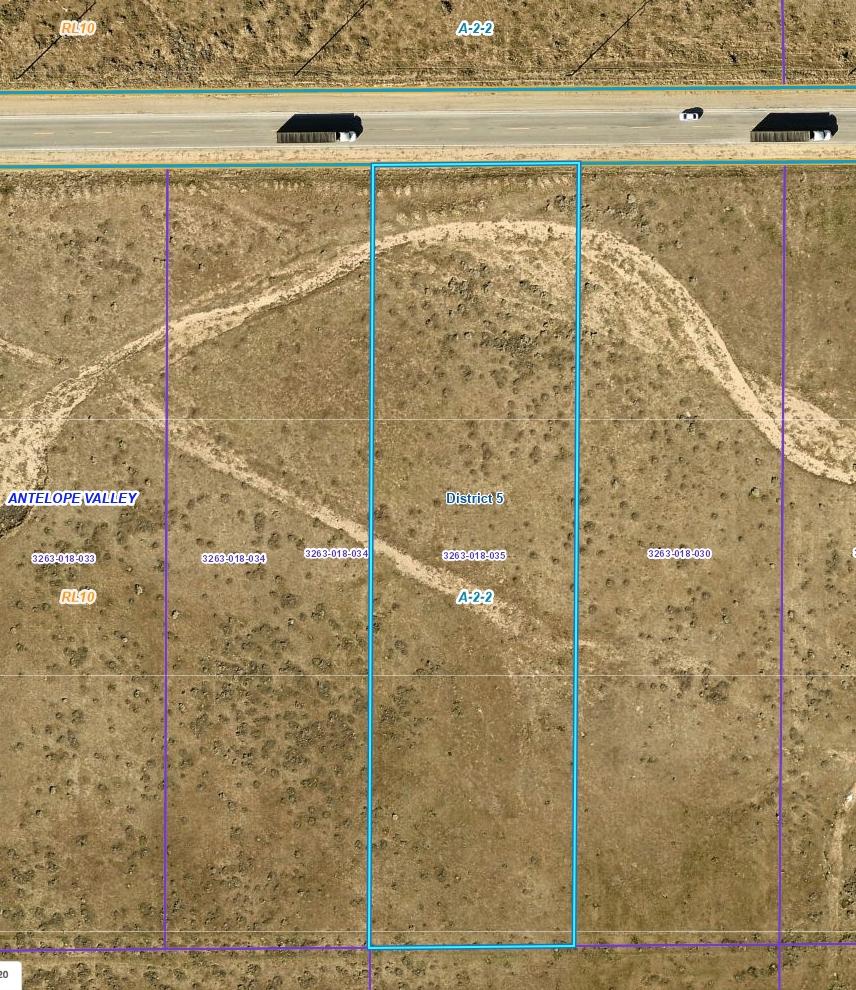 2.38 Acres for Sale in Lancaster, California