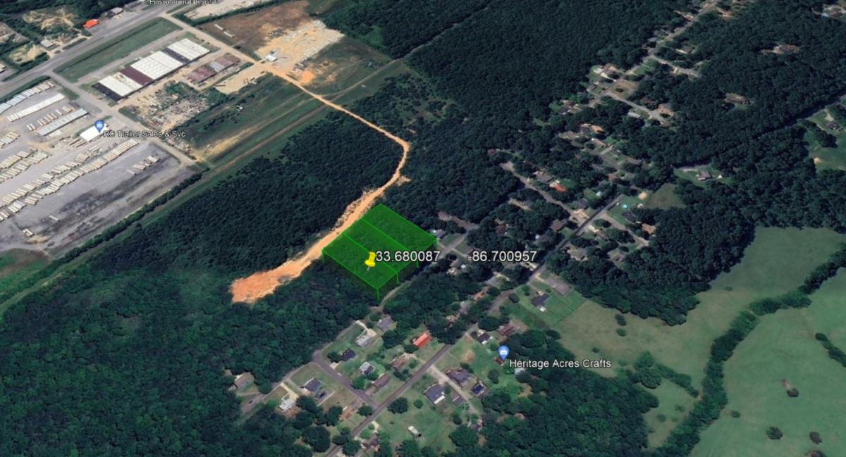 2.16 Acres for Sale in Birmingham, Alabama