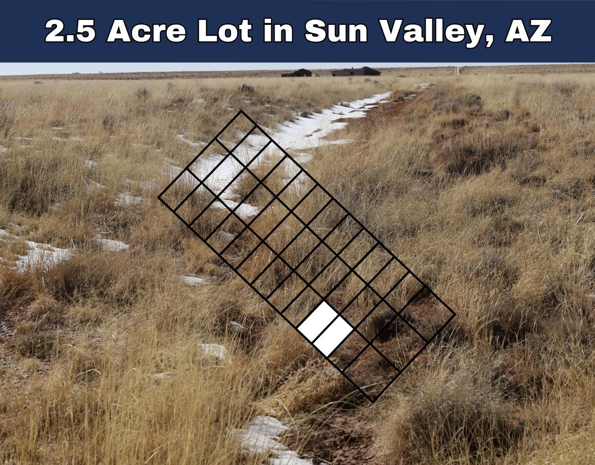 2.5 Acres for Sale in Holbrook, Arizona