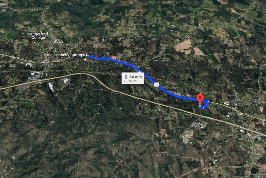 13.73 Acres for Sale in Connelly Springs, North Carolina