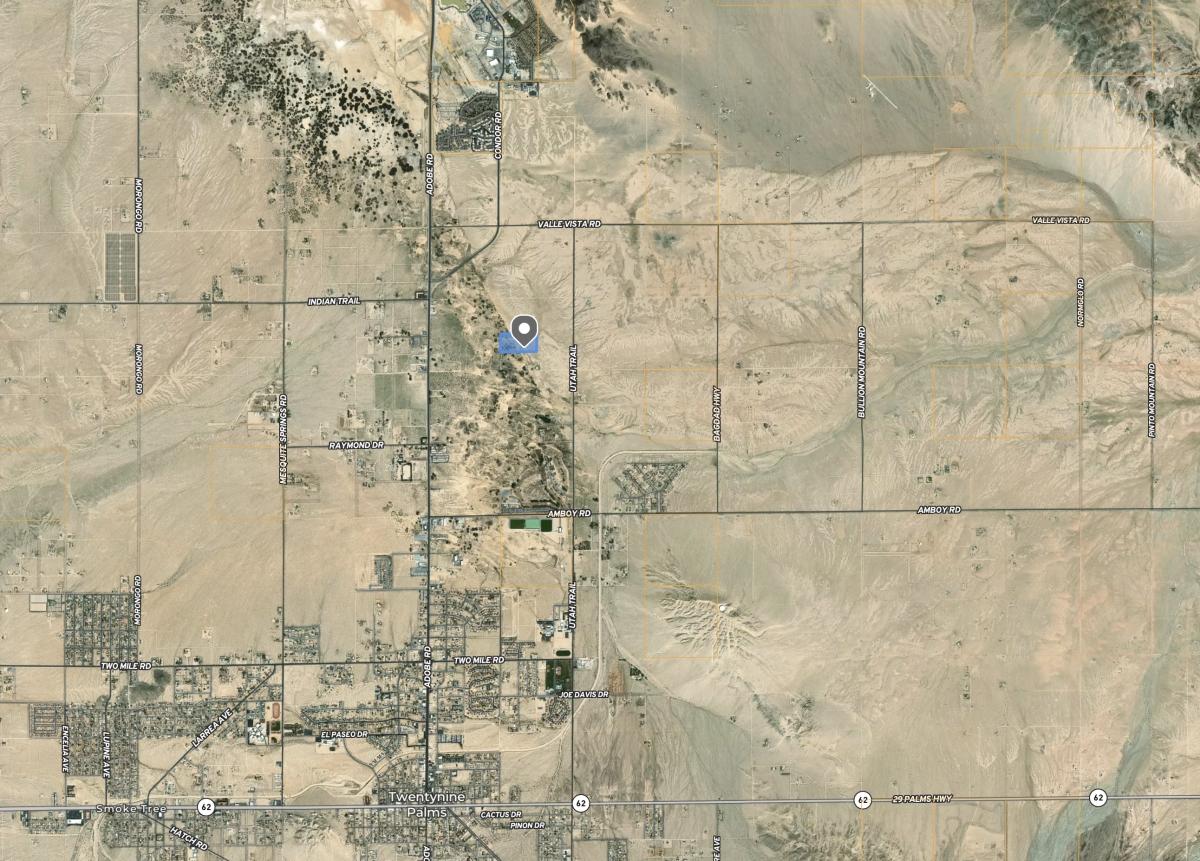 20 Acres for Sale in Twentynine Palms, California