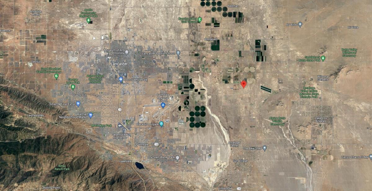 1.4 Acres for Sale in Lancaster, California