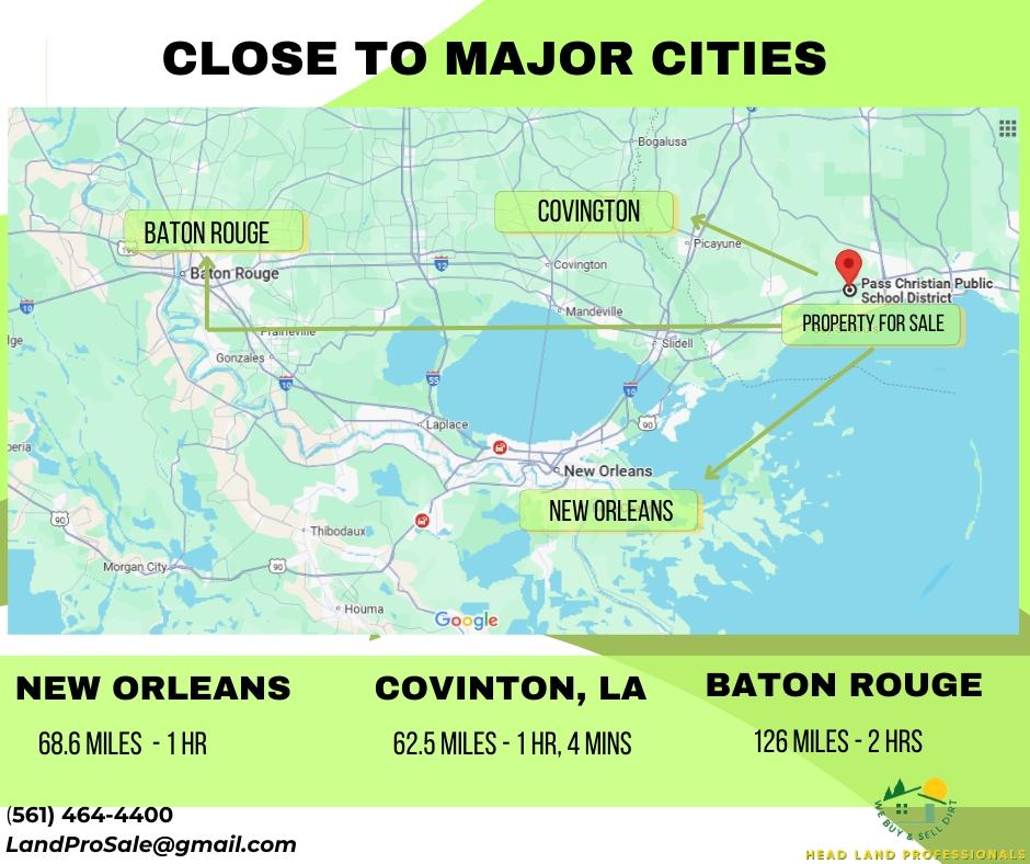 2.14 Acres for Sale in Pass Christian, Mississippi