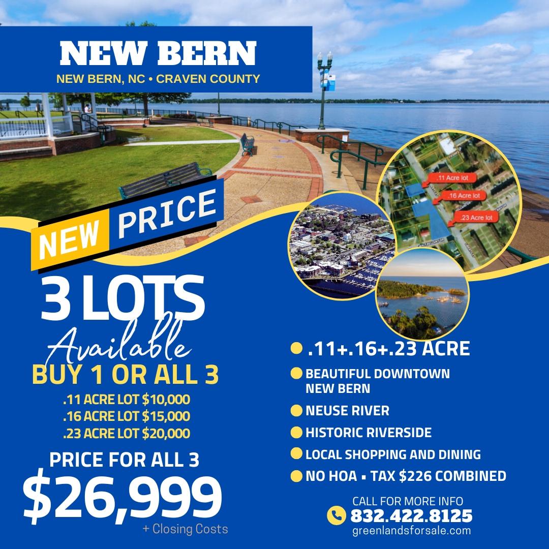 0.5 Acres for Sale in New Bern, North Carolina