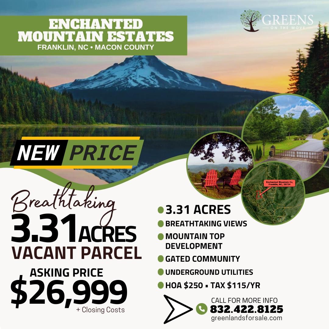 3.31 Acres for Sale in Franklin, North Carolina