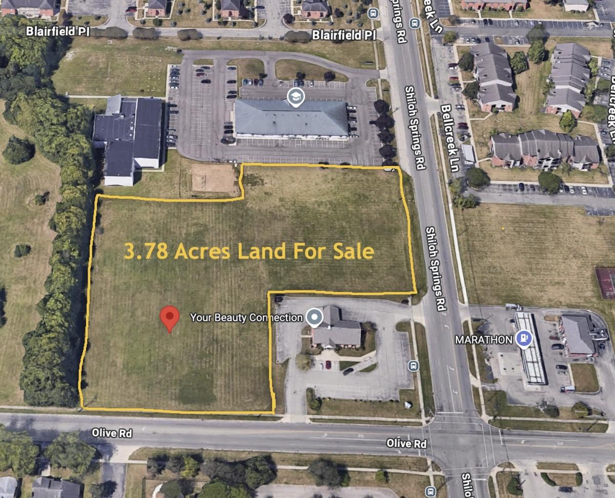 3.78 Acres for Sale in Trotwood, Ohio