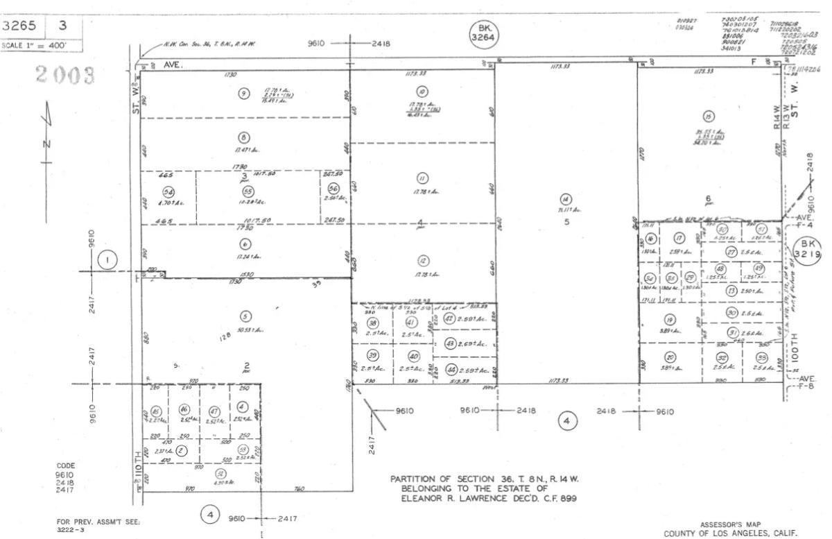 2.52 Acres for Sale in Lancaster, California