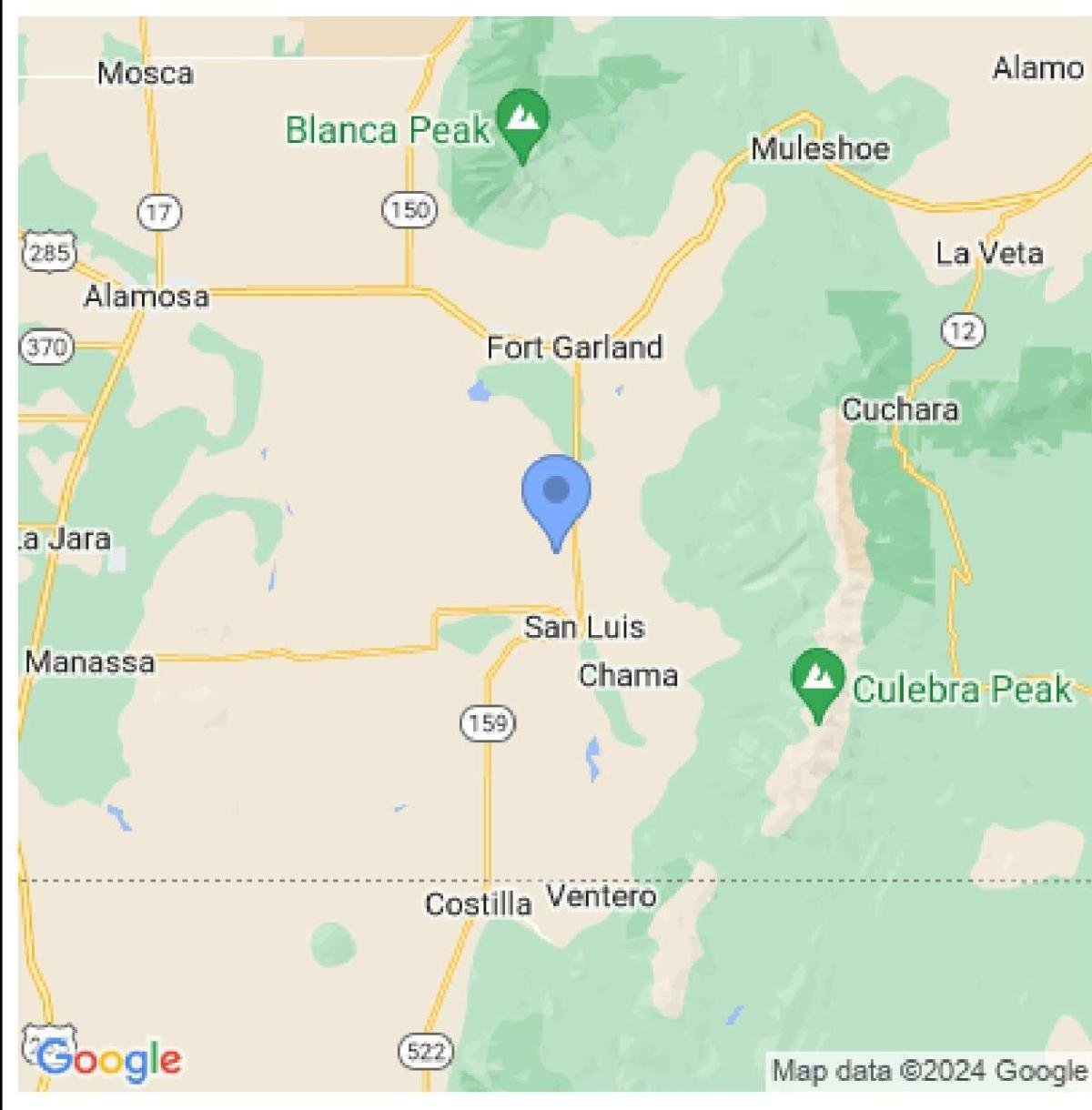 4.82 Acres for Sale in San Luis, Colorado