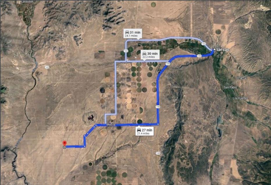 5 Acres for Sale in San Luis, Colorado