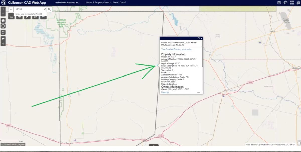 40.00 Acres for Sale in Orla, Texas