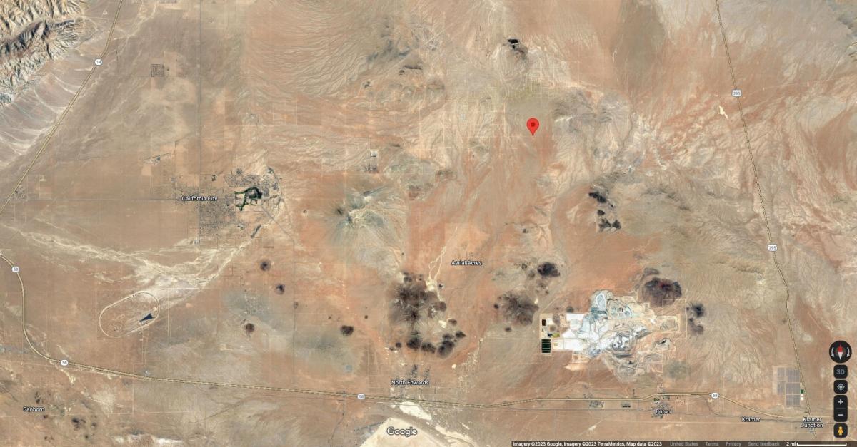 4.79 Acres for Sale in California City, California