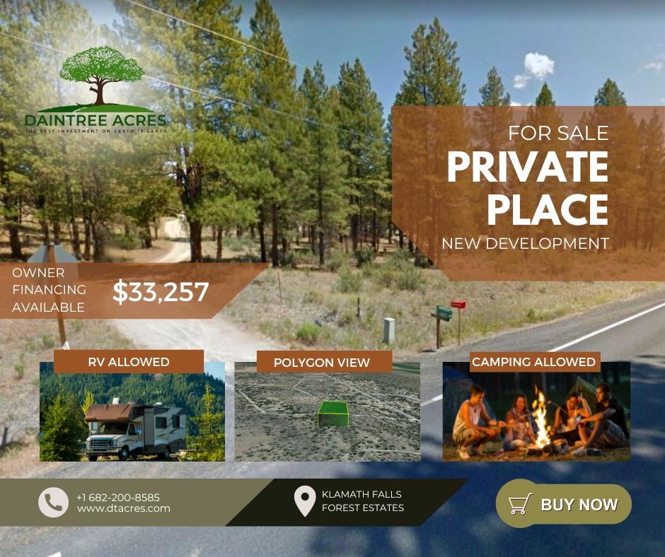 3.65 Acres for Sale in Bonanza, Oregon