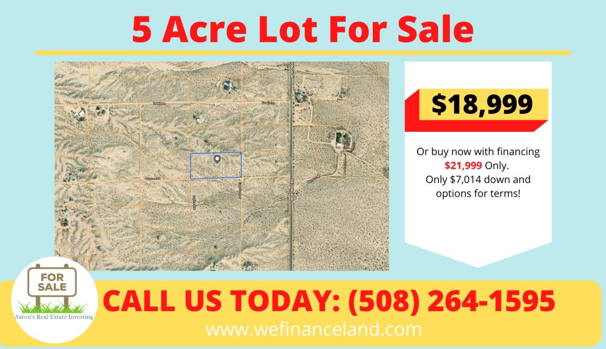 5 Acres for Sale in Twentynine Palms, California