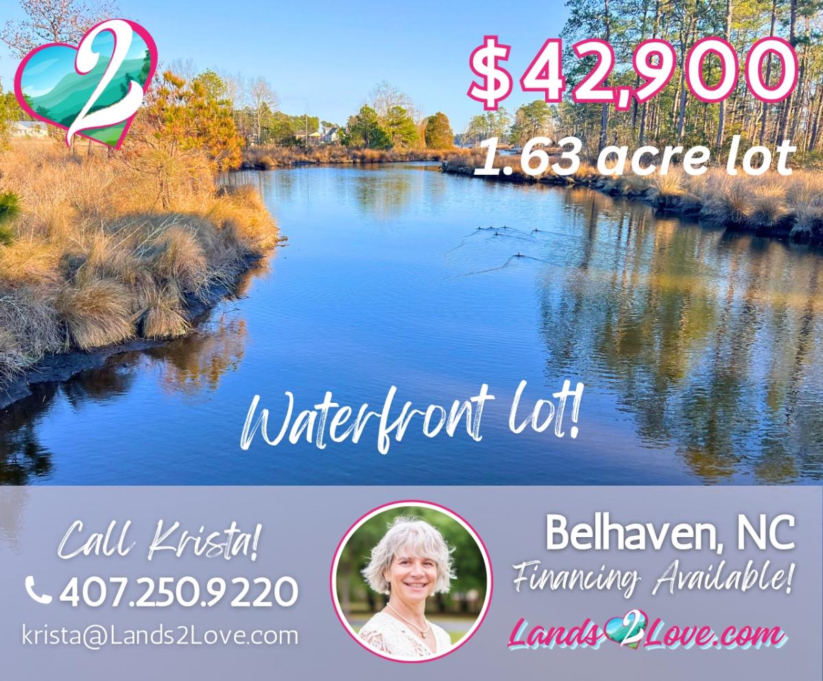 1.63 Acres for Sale in Belhaven, North Carolina