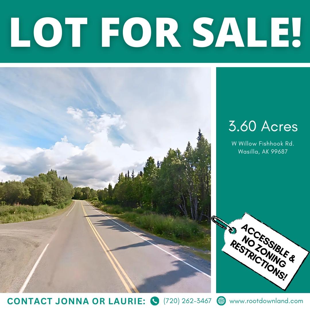 3.6 Acres for Sale in Wasilla, Alaska
