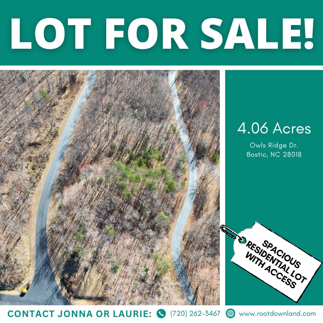 4.06 Acres for Sale in Bostic, North Carolina