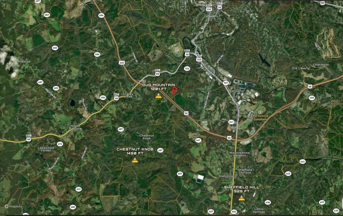 8.04 Acres for Sale in Martinsville, Virginia
