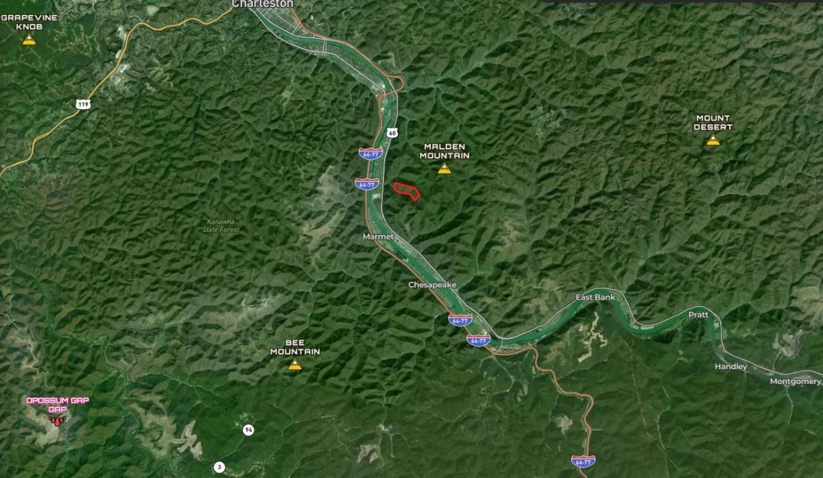 110.94 Acres for Sale in Belle, West Virginia