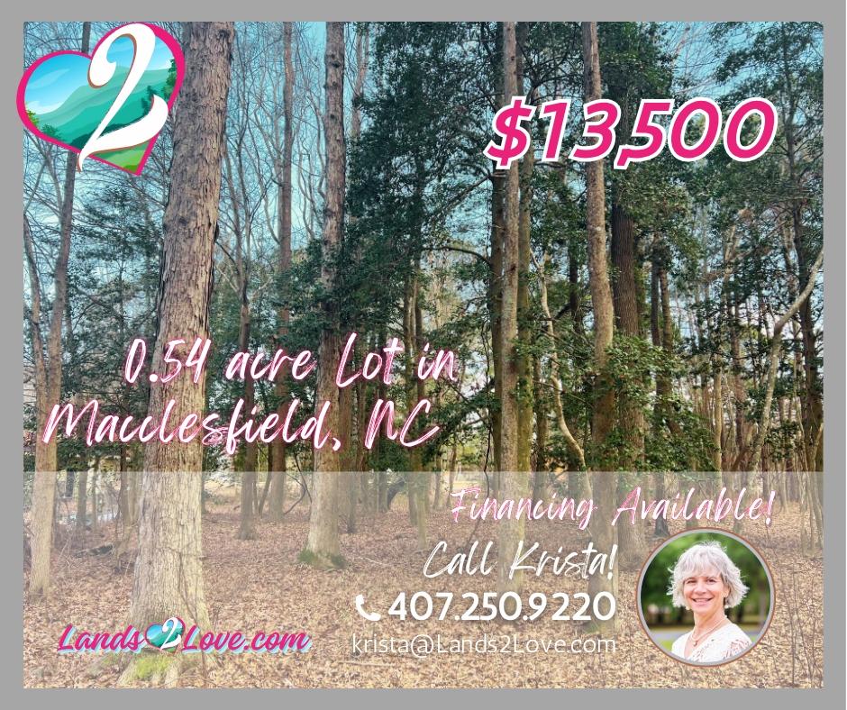 0.54 Acres for Sale in Macclesfield, North Carolina