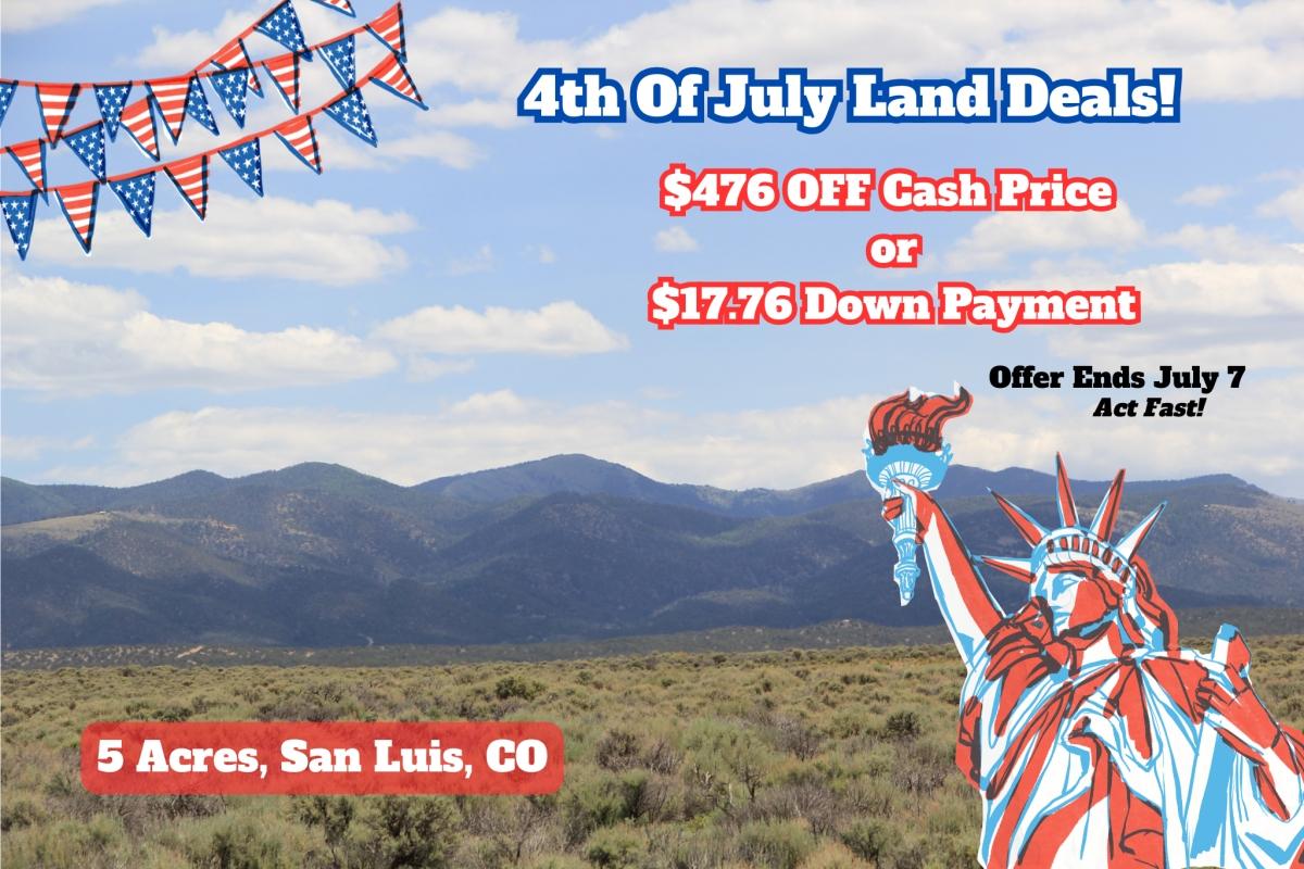 5.11 Acres for Sale in San Luis, Colorado