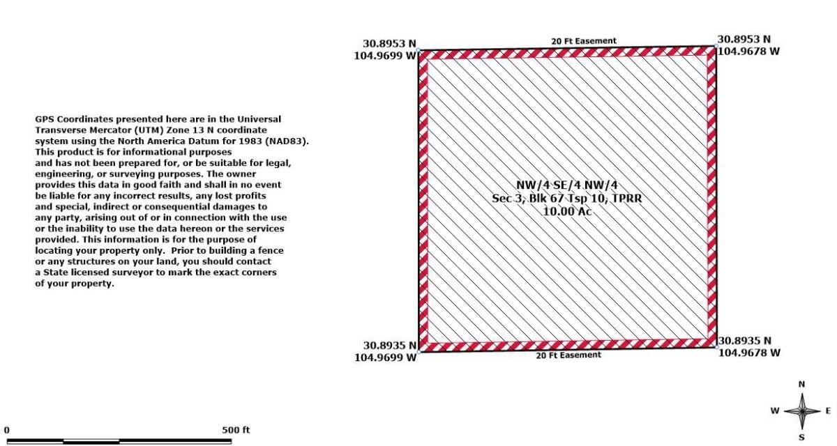 10 Acres for Sale in Scotts Crossing, Texas