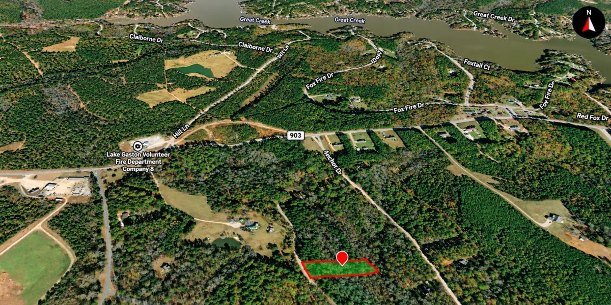 0.93 Acres for Sale in Bracey, VA