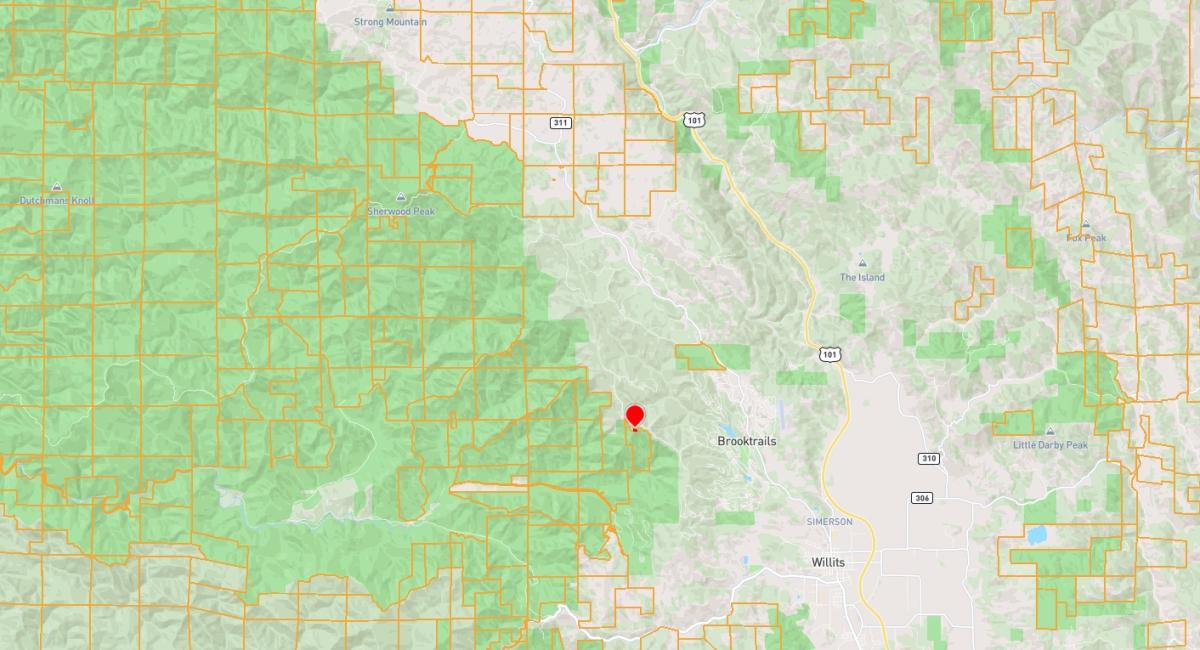 0.424 Acres for Sale in Willits, CA